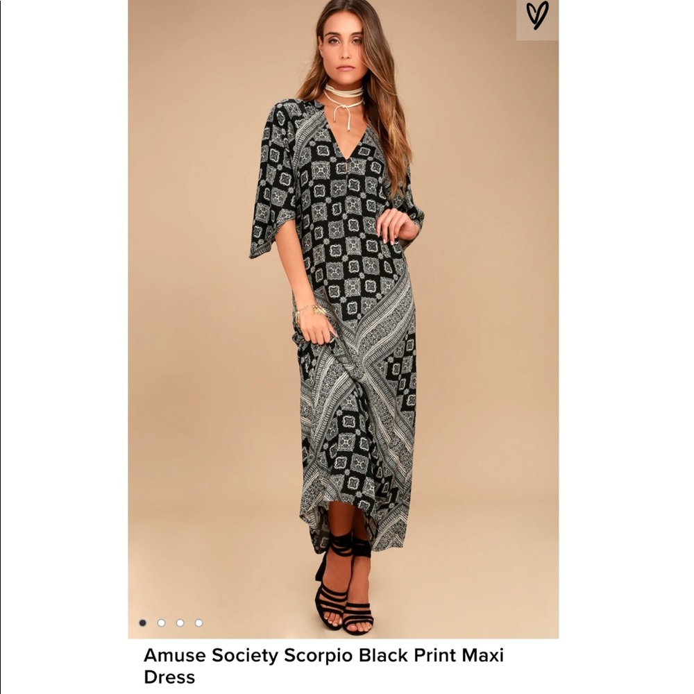 NWT Amuse Society Scorpio Dress. Medium